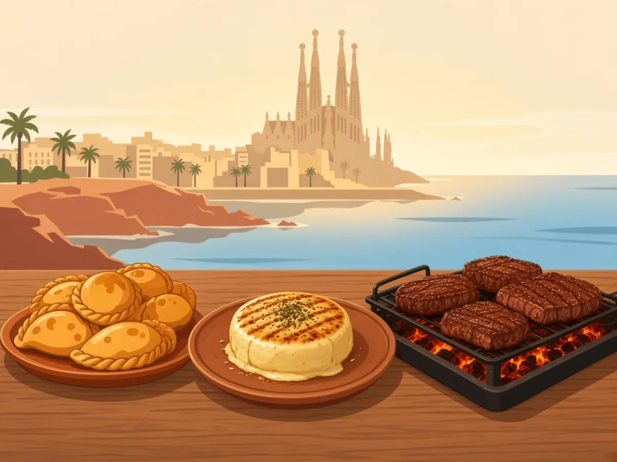 Order of plates: empanada, provoleta, then steak — do not fill up on the bife first