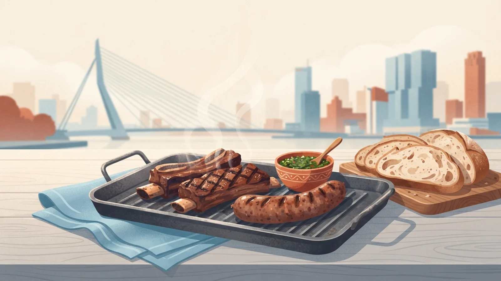 Mejores lugares de comida argentina en Róterdam